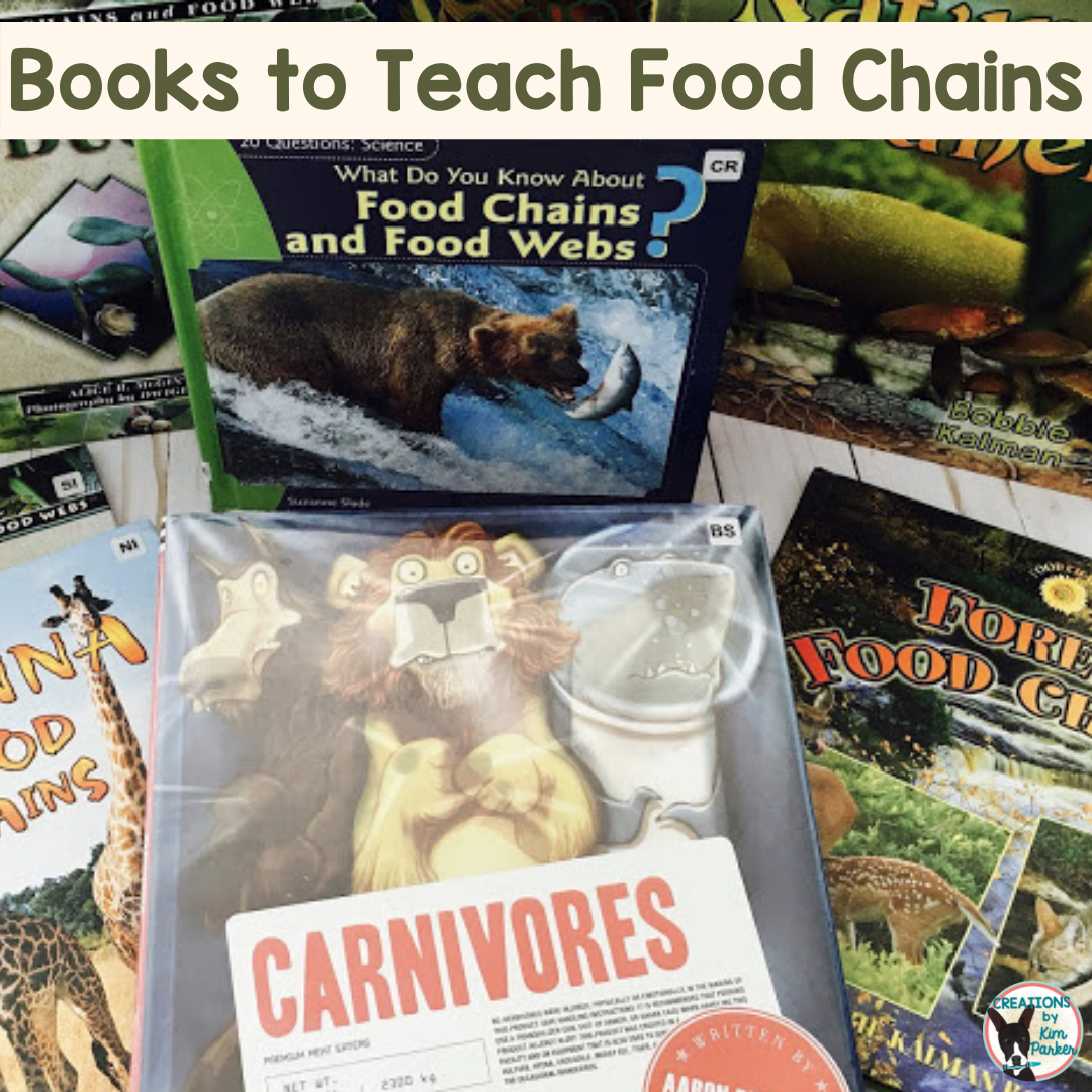 Books to Teach Food Chains Biology Diagrams